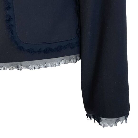 Holt Renfrew 100% Wool Black Blazer - Picture 4 of 9